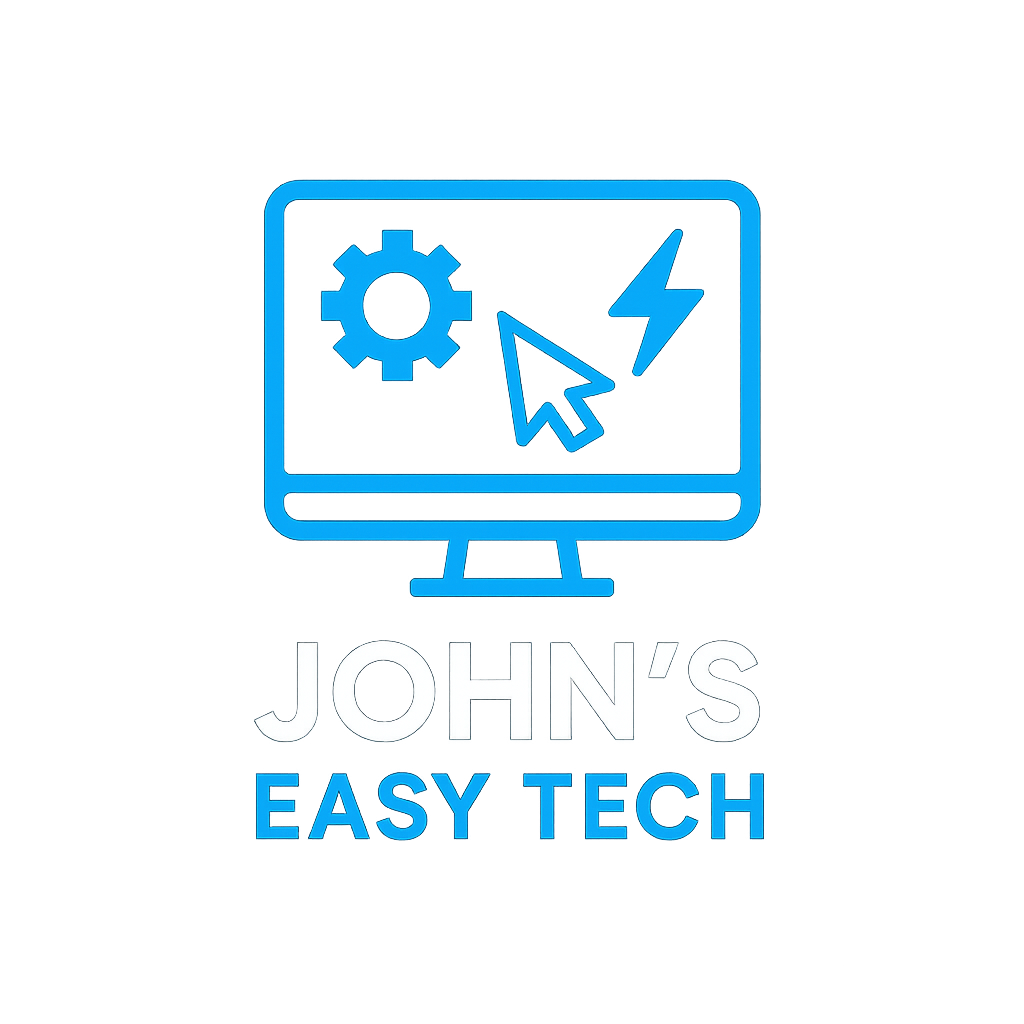 John's Easy Tech Logo